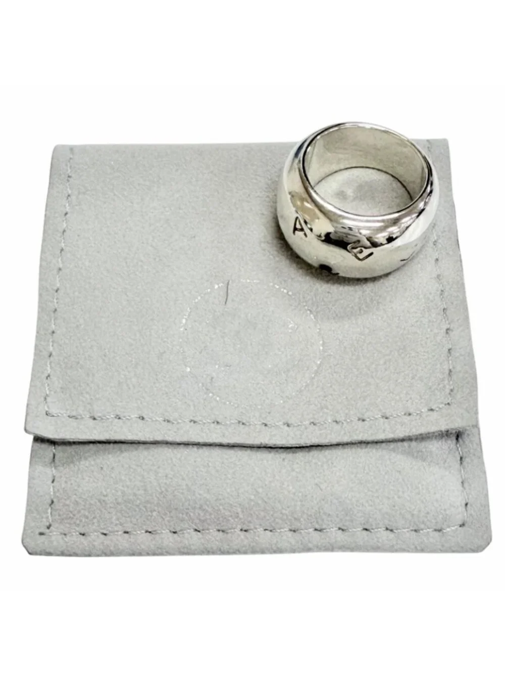 Chanel 925 Log Ring Silver Recommended